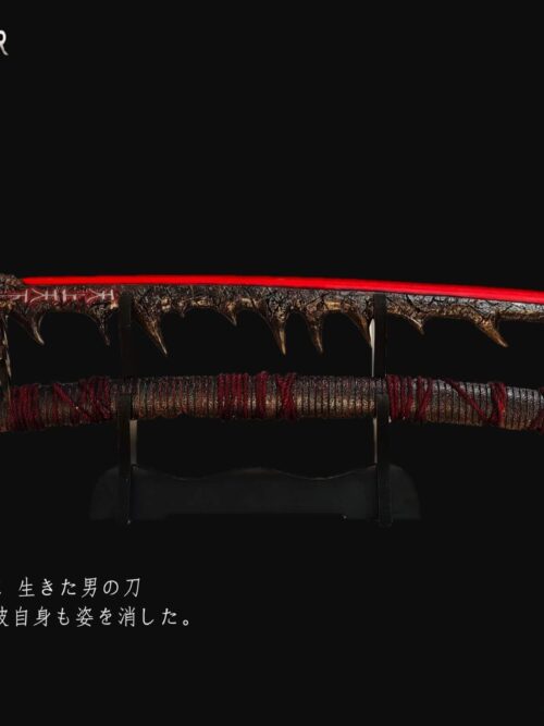 Hellish Long Sword Model GK Resin Statue