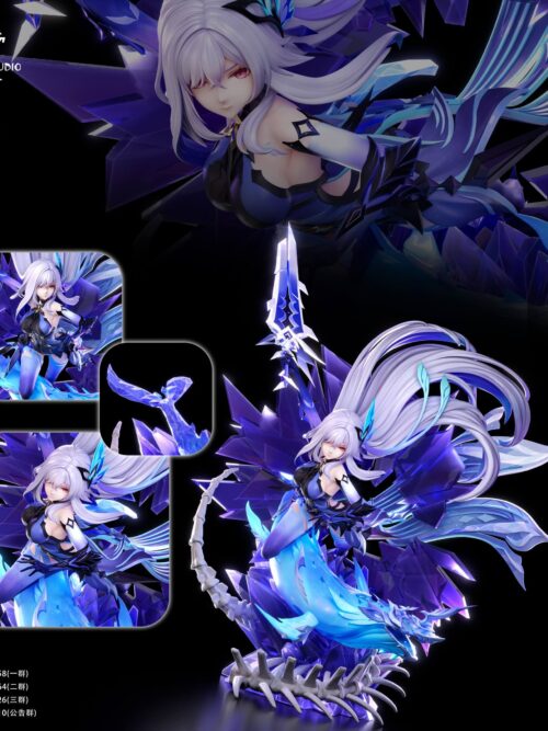 Honkai: Star Rail the Sword Champion Jingliu GK Resin Statue