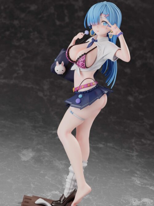 Hot Girl JK Rem & Ram GK Resin Statue