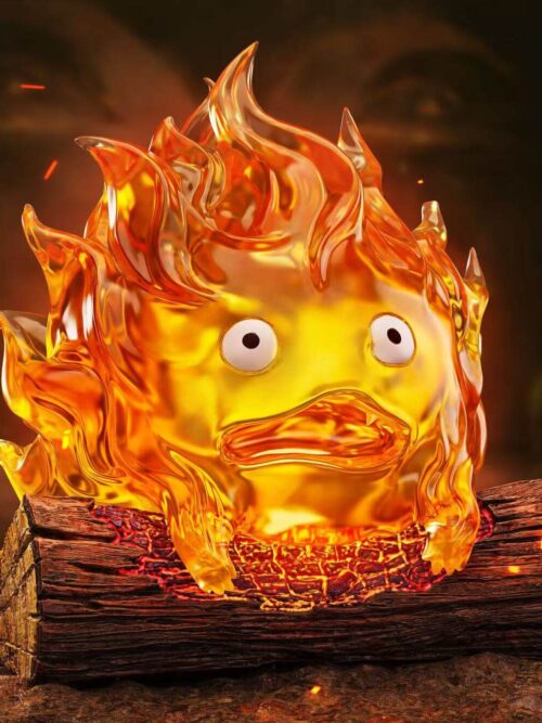 Howl's Moving Castle Calcifer GK Resin Statue