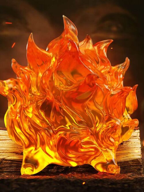 Howl's Moving Castle Calcifer GK Resin Statue