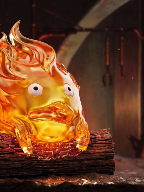Howl's Moving Castle Calcifer GK Resin Statue