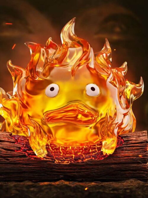 Howl's Moving Castle Calcifer GK Resin Statue