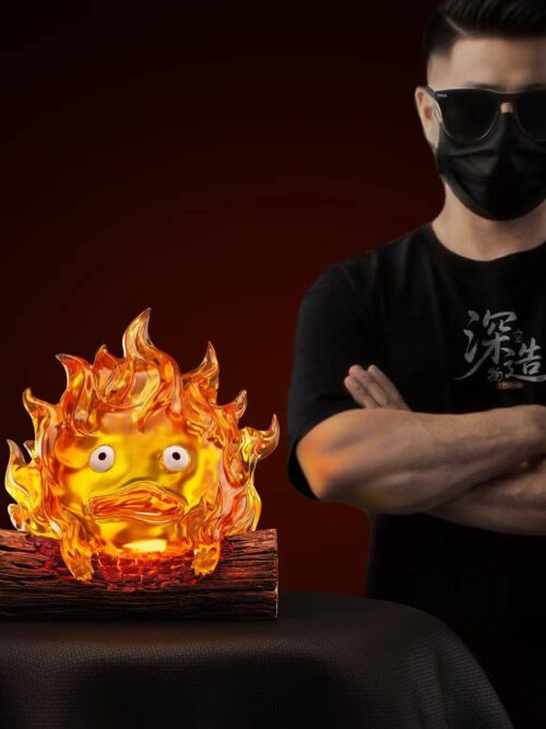 Howl's Moving Castle Calcifer GK Resin Statue