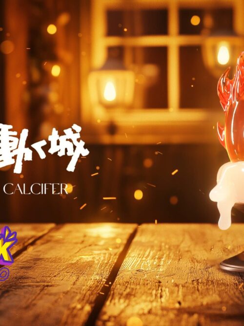 Howl's Moving Castle Hayao Miyazaki Desktop Series #1 Candlestick Calcifer GK Resin Statue