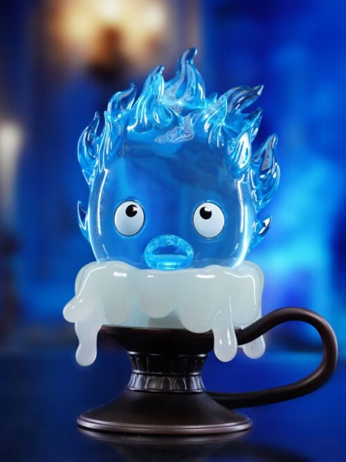 Howl's Moving Castle Hayao Miyazaki Desktop Series #1 Candlestick Calcifer GK Resin Statue