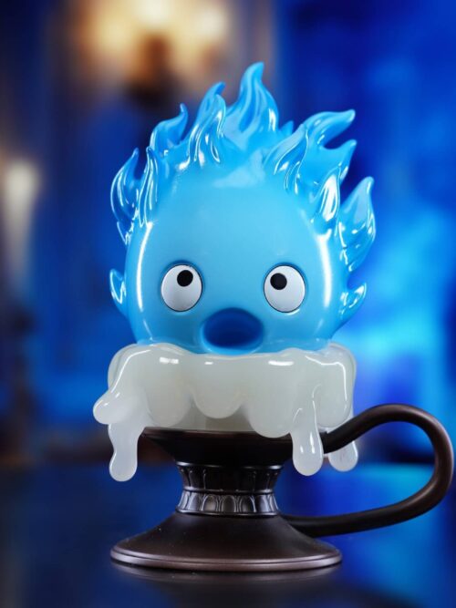 Howl's Moving Castle Hayao Miyazaki Desktop Series #1 Candlestick Calcifer GK Resin Statue