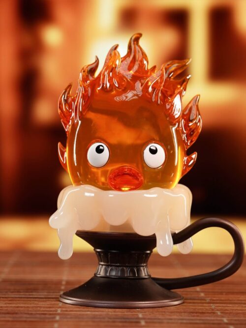 Howl's Moving Castle Hayao Miyazaki Desktop Series #1 Candlestick Calcifer GK Resin Statue