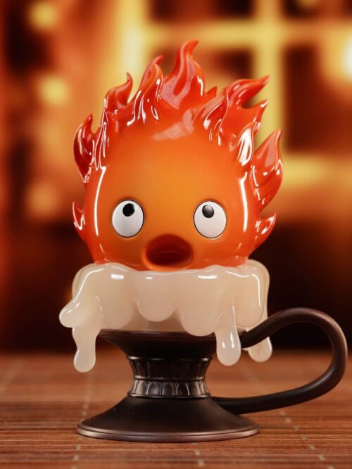Howl's Moving Castle Hayao Miyazaki Desktop Series #1 Candlestick Calcifer GK Resin Statue