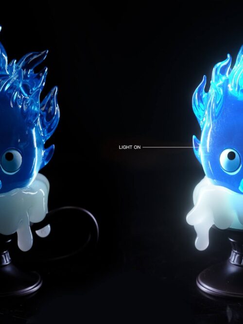 Howl's Moving Castle Hayao Miyazaki Desktop Series #1 Candlestick Calcifer GK Resin Statue