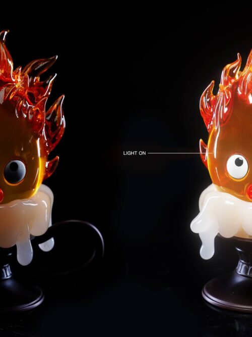 Howl's Moving Castle Hayao Miyazaki Desktop Series #1 Candlestick Calcifer GK Resin Statue