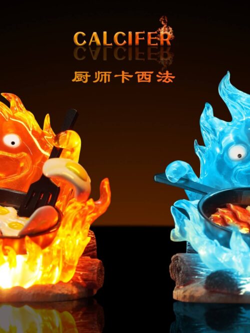 Howl's Moving Castle Hayao Miyazaki series Chef Calcifer GK Resin Statue