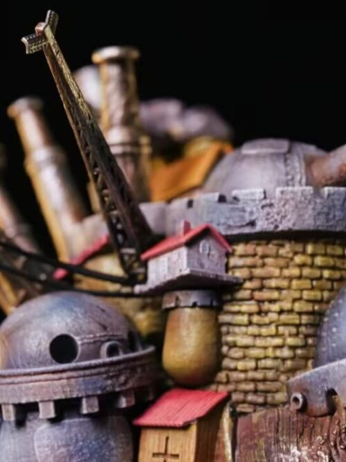 Howl’s Moving Castle GK Resin Statue