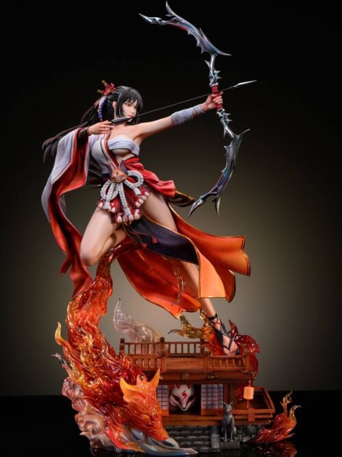 Hyakki Yagyō Series Vol. 1: “Foxfire” GK Resin Statue