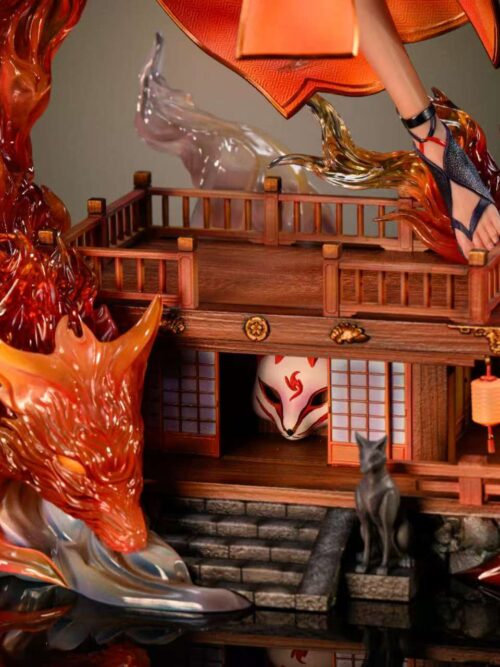 Hyakki Yagyō Series Vol. 1: “Foxfire” GK Resin Statue