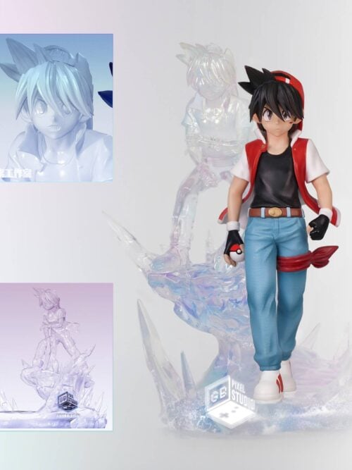 Ice Shadow Crimson Red GK Resin Statue