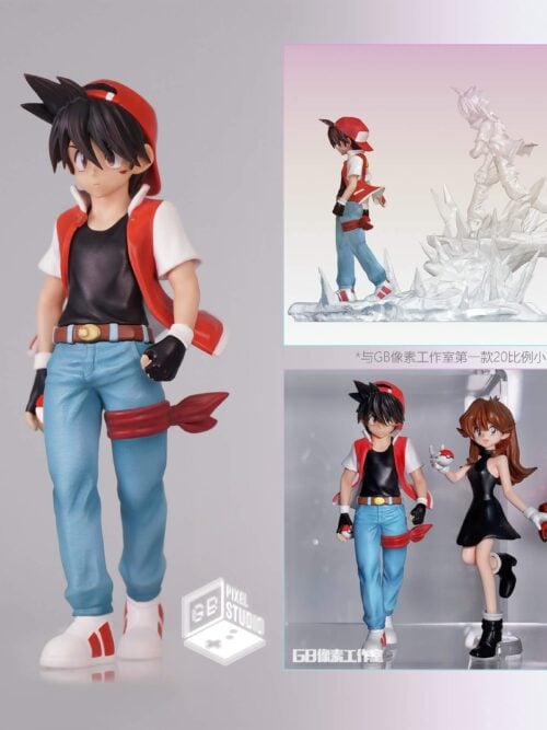 Ice Shadow Crimson Red GK Resin Statue