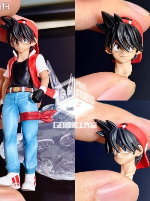 Ice Shadow Crimson Red GK Resin Statue