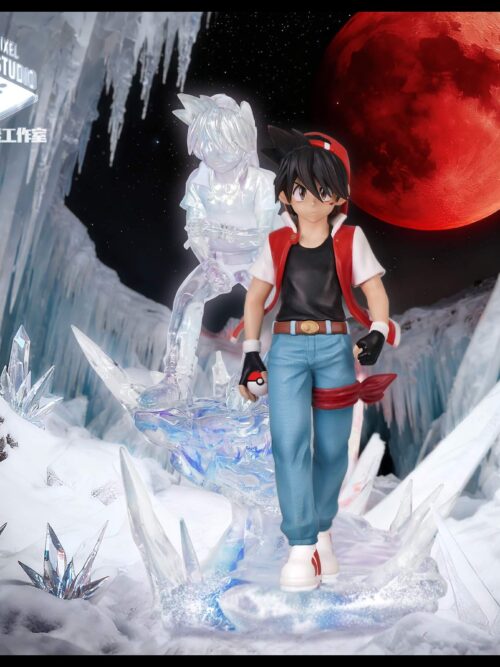 Ice Shadow Crimson Red GK Resin Statue