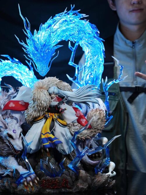 Inuyasha S+ Grade Statue Sesshomaru Dragon Strike GK Resin Statue