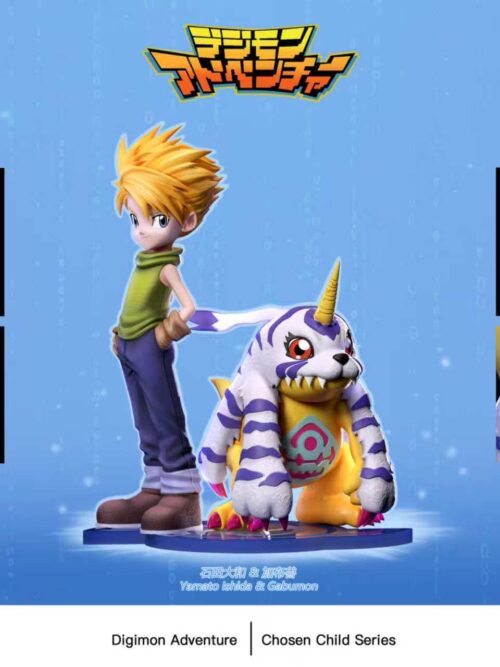 Ishida Yamato & Gabumon GK Resin Statue