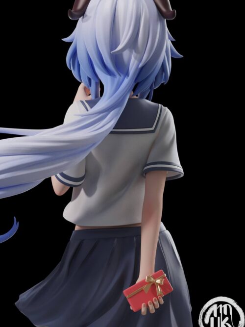 JK Uniform Ganyu GK Resin Statue