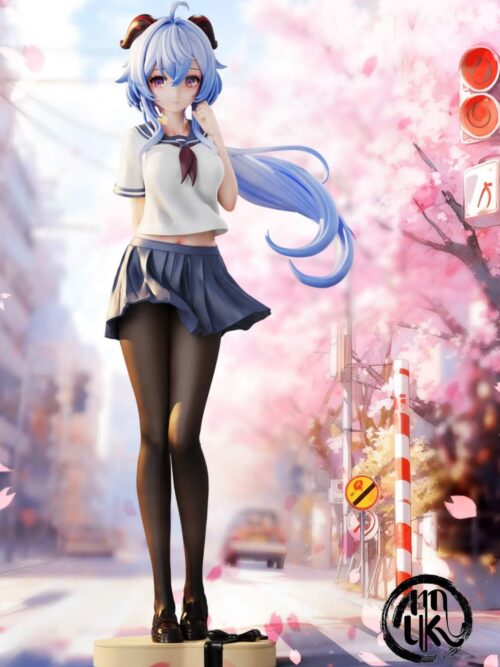 JK Uniform Ganyu GK Resin Statue