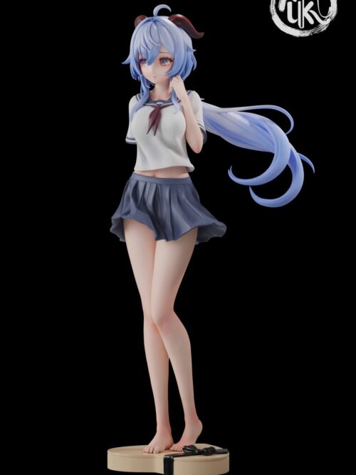 JK Uniform Ganyu GK Resin Statue