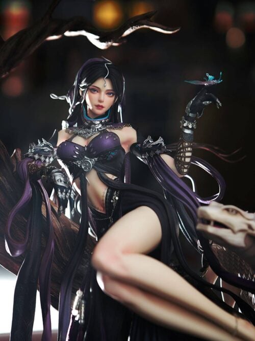 JX Online 3 1/4 Scale Five Poisons Adult Female Statue GK Resin Statue