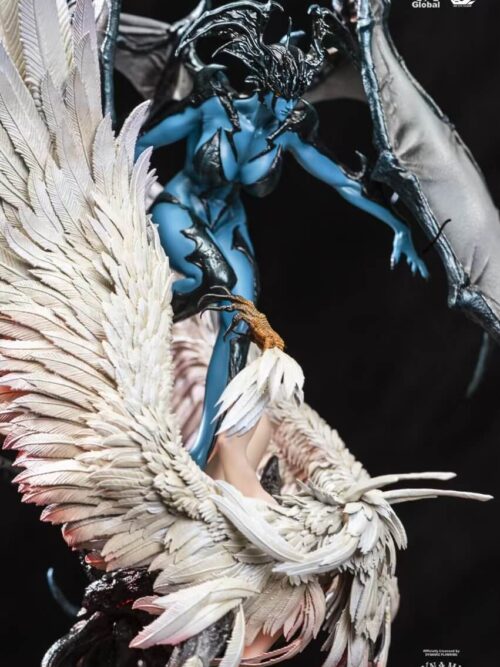 Jun Fudo vs. Lan Asuka 1/6 Scale Statue GK Resin Statue