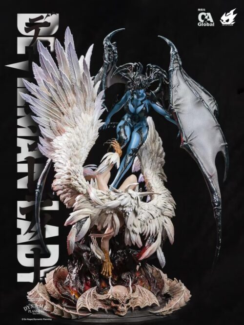 Jun Fudo vs. Lan Asuka 1/6 Scale Statue GK Resin Statue