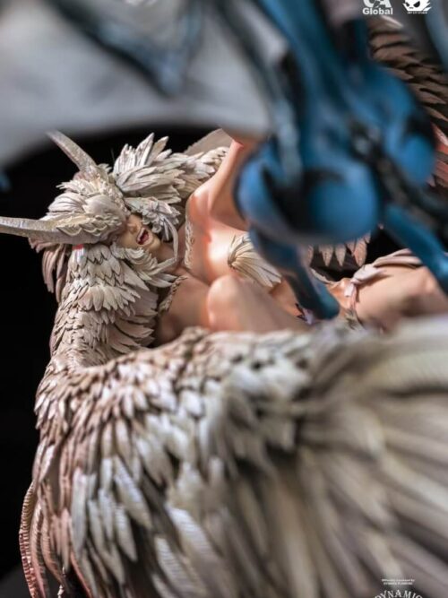 Jun Fudo vs. Lan Asuka 1/6 Scale Statue GK Resin Statue