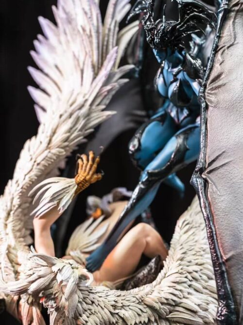 Jun Fudo vs. Lan Asuka 1/6 Scale Statue GK Resin Statue