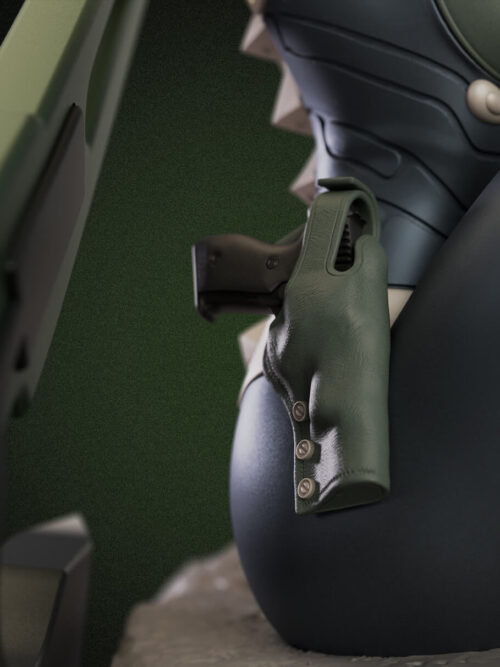 Kaiju No. 8 Kikoru Shinomiya GK Resin Statue