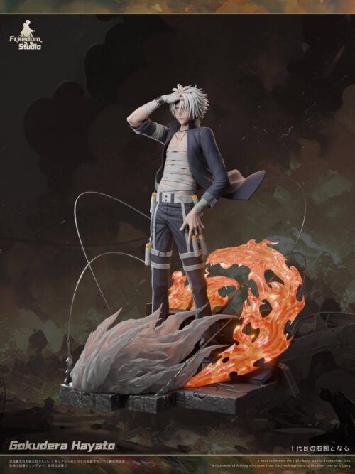 Katekyo Hitman Reborn Gokudera Hayato GK Resin Statue