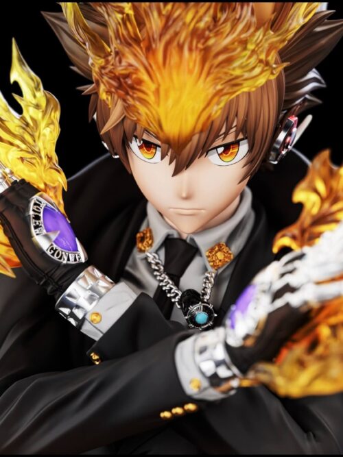 Katekyo Hitman Reborn Tsunayoshi Sawada GK Resin Statue