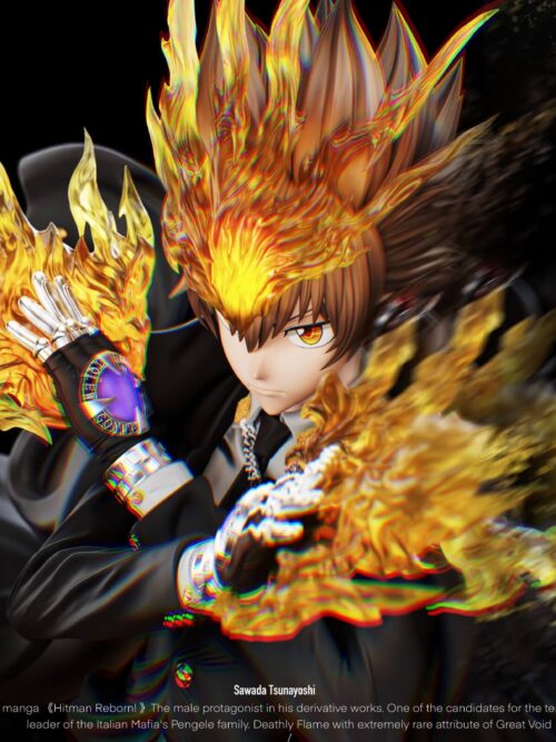 Katekyo Hitman Reborn Tsunayoshi Sawada GK Resin Statue