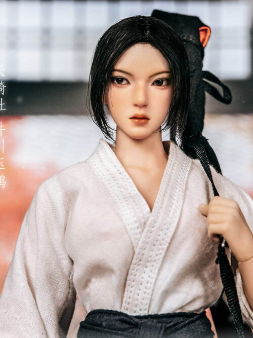 Kendo Girl Ikawa Hoshiko & Tama Tsuru GK Resin Statue