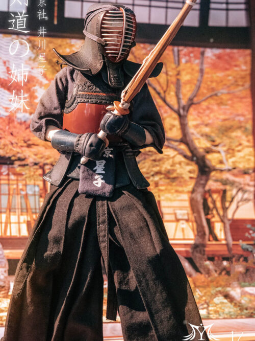 Kendo Girl Ikawa Hoshiko & Tama Tsuru GK Resin Statue