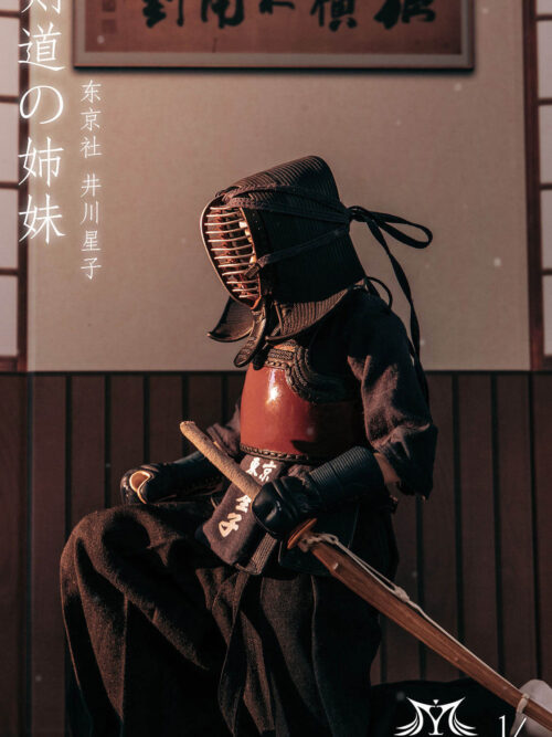 Kendo Girl Ikawa Hoshiko & Tama Tsuru GK Resin Statue
