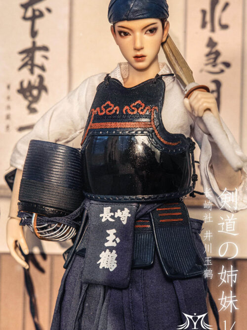 Kendo Girl Ikawa Hoshiko & Tama Tsuru GK Resin Statue