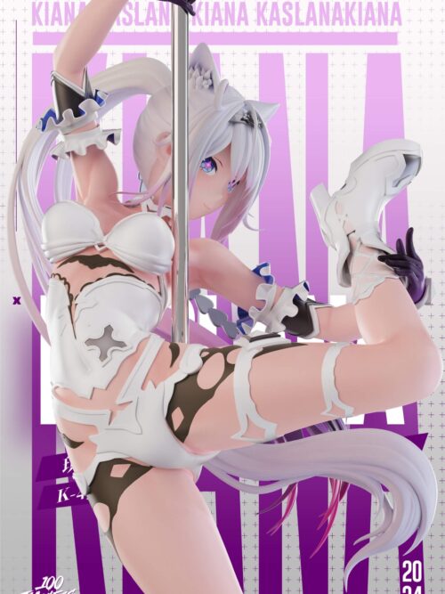 Kiana Kaslana Herrscher of Finality Pole dance GK Resin Statue