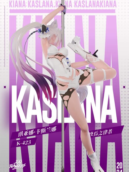 Kiana Kaslana Herrscher of Finality Pole dance GK Resin Statue