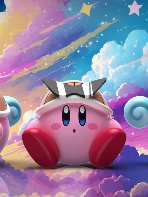 Kirby Kirby COS Squirtle & Charmander & Bulbasaur GK Resin Statue