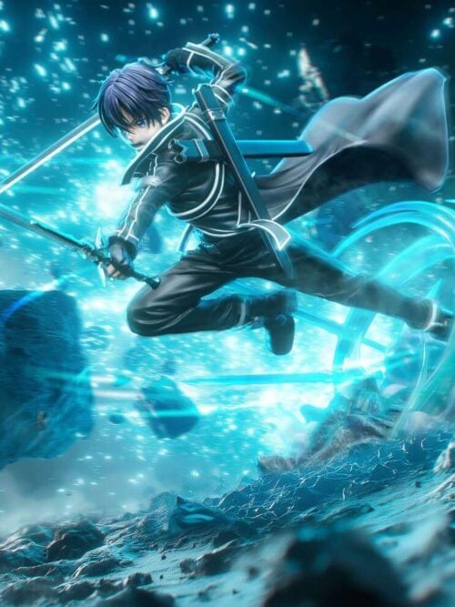 Black Swordsman Kirito GK Resin Statue