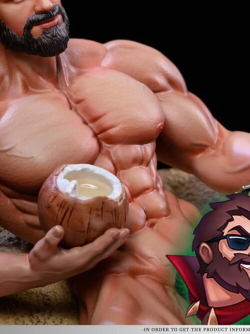 League of Legends Beach Graves GK Resin Statue