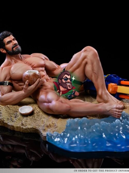 League of Legends Beach Graves GK Resin Statue