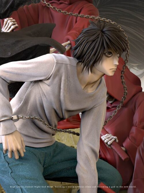 Light vs. L & Misa GK Resin Statue