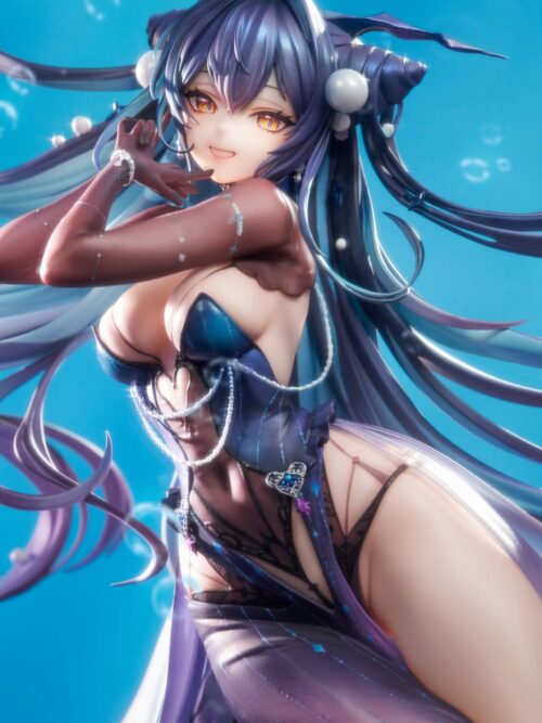 Little Mermaid Abyssal Flower GK Resin Statue