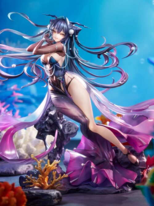 Little Mermaid Abyssal Flower GK Resin Statue